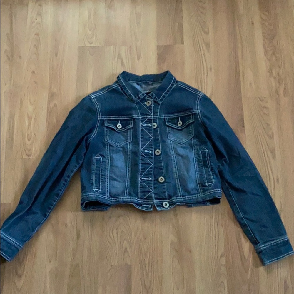 Maurices Cropped Denim Jacket